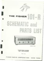 Fisher 101-R - Service Manual-2